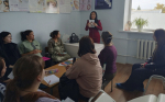 В Пугачевском районе отметили День беременных сеансом психологической поддержки.