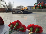 Церемония возложения цветов, посвящённая Дню Героев Отечества.