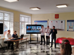 Торжественная церемония открытия мемориальной «Парты Героя».