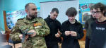 В Пугачевском гидромелиоративном техникуме им. В.И. Чапаева состоялась встреча студентов с участником специальной военной операции под позывным «Север»..