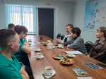 Встреча участников студенческого движения разных поколений.