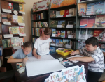 Летние чтения в библиотеке.