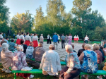 Концертная программа на открытой площадке.