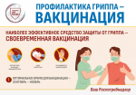 🛡️ Вакцинация против гриппа — надёжная защита.