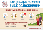 🛡️ Вакцинация против гриппа — надёжная защита.
